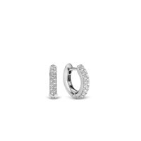 Ohrringe Ti Sento Milano Dame Minimalistic in Silber Zirconia 7210ZI - 7210ZI